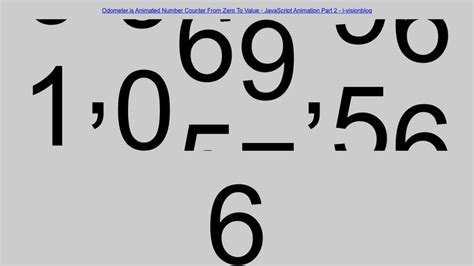 odometer js codepen|javascript .